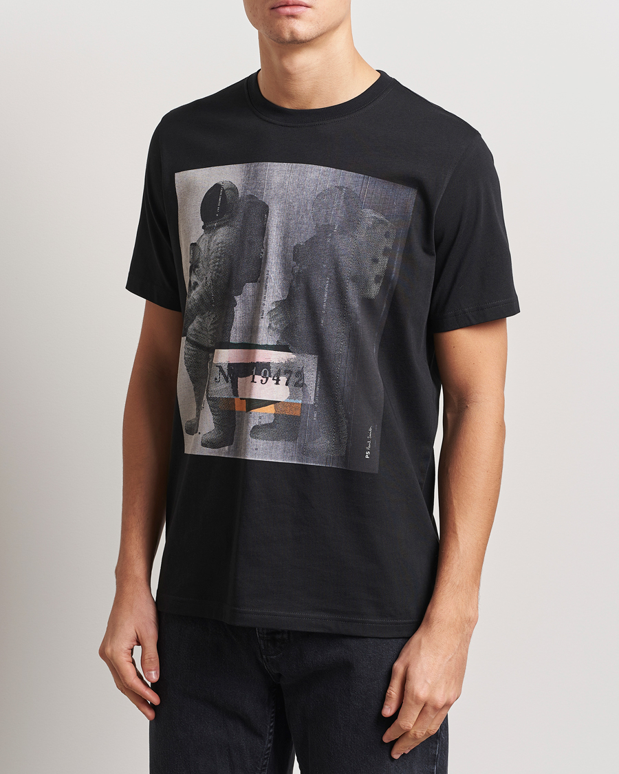 PS Paul Smith Astronaut Crew Neck T-Shirt Black