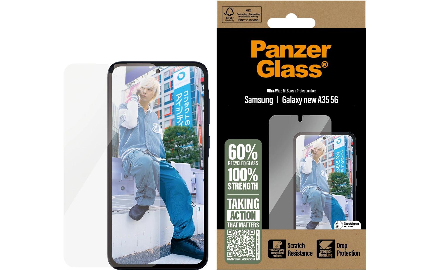 Displayschutz Ultra Wide Fit Galaxy A36Display-Schutzfolie für das Samsung Galaxy A36 5G