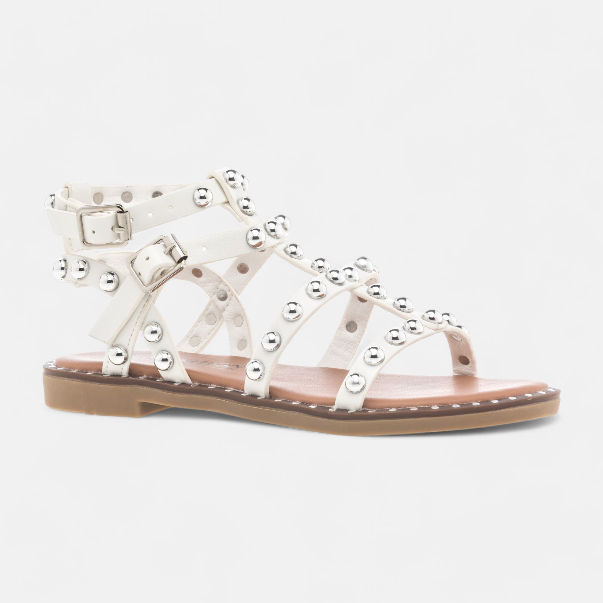 Nu-pieds Fille blanc