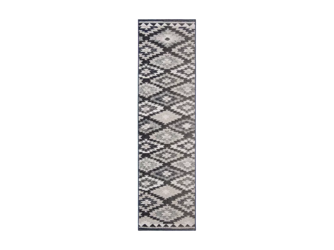 Tapis Grey & Black 69 X 244 cm - Lailee