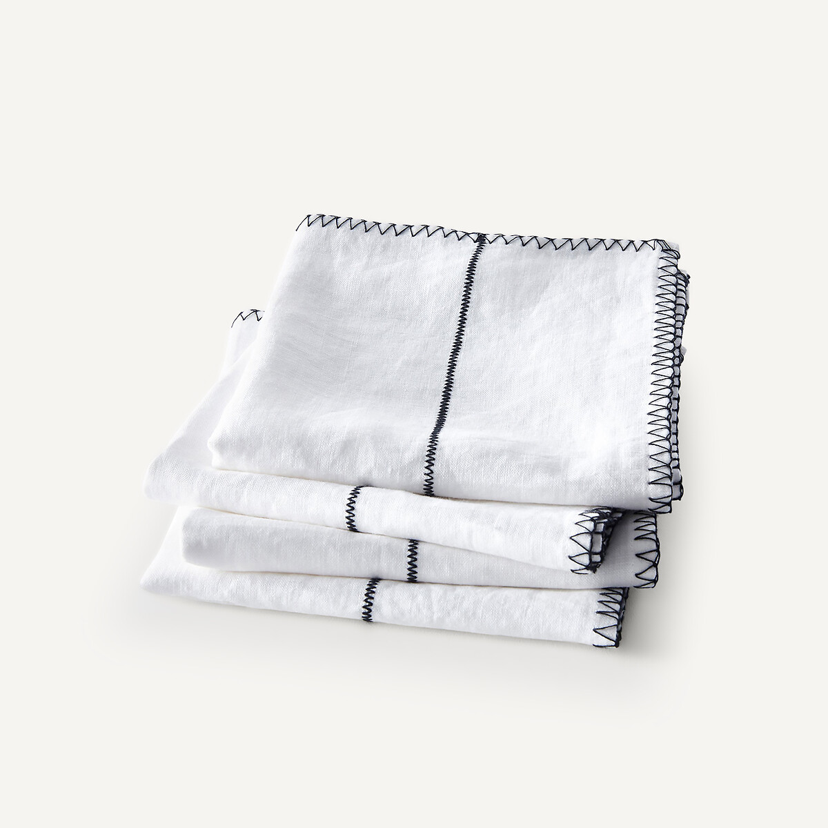 AM.PM<br>Conjunto de 4 guardanapos de linho, Tojos