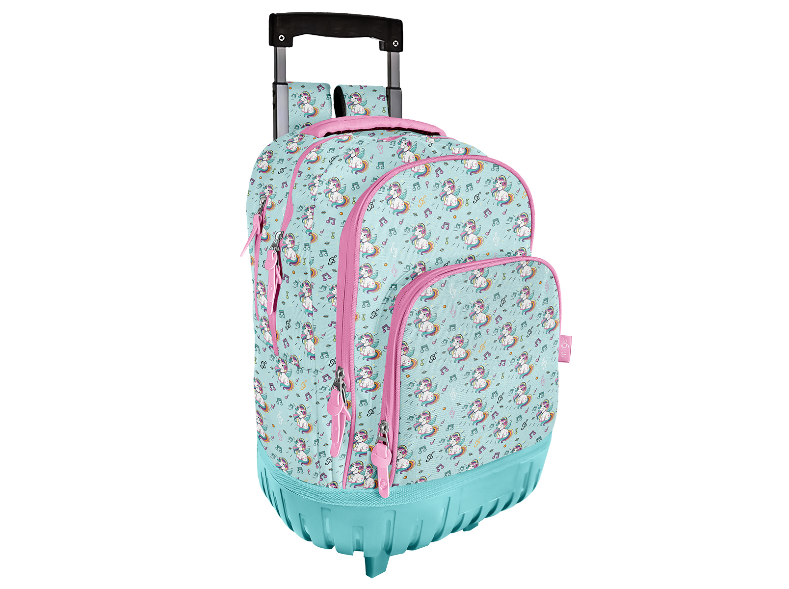 TROLLEY MITOS MUSICAL UNICORN 32X43X18CM