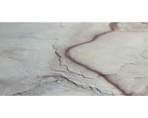 Echte steen bonte leisteen Slate-Lite flinterdun 1,5 mm Blanco 30x60 cm