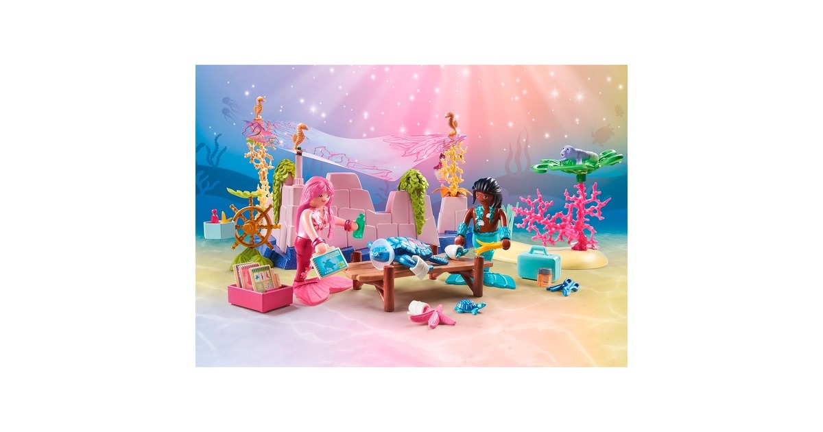 PLAYMOBILPrincess Magic - Zeemeermin dierenverzorging Constructiespeelgoed  (71499)