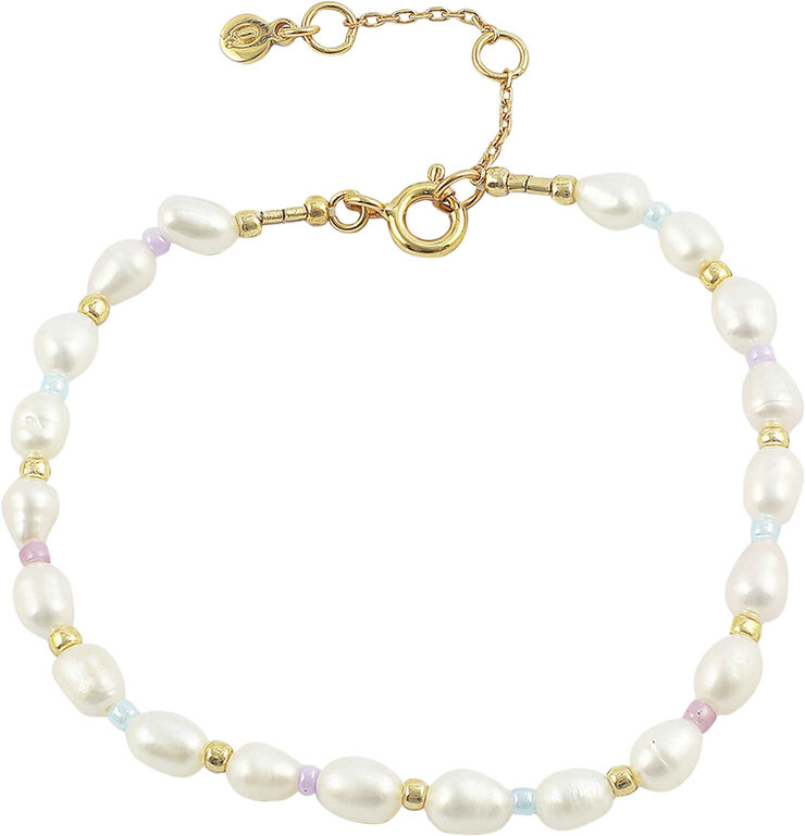 Hultquist Pastel pearl bracelet Guld