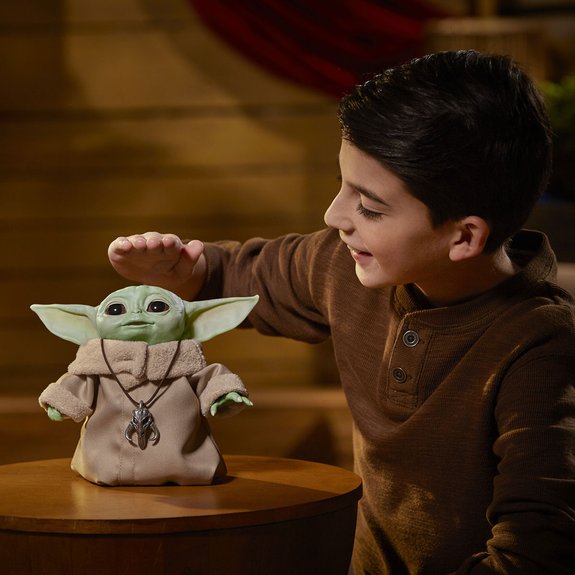 Star Wars The Mandalorian - Figurine The Child Bébé Yoda Animatronic