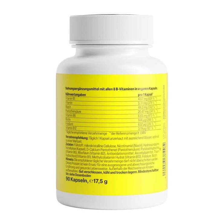 Vitamin B Komplex + Biotin Forte Kapseln, 90 St