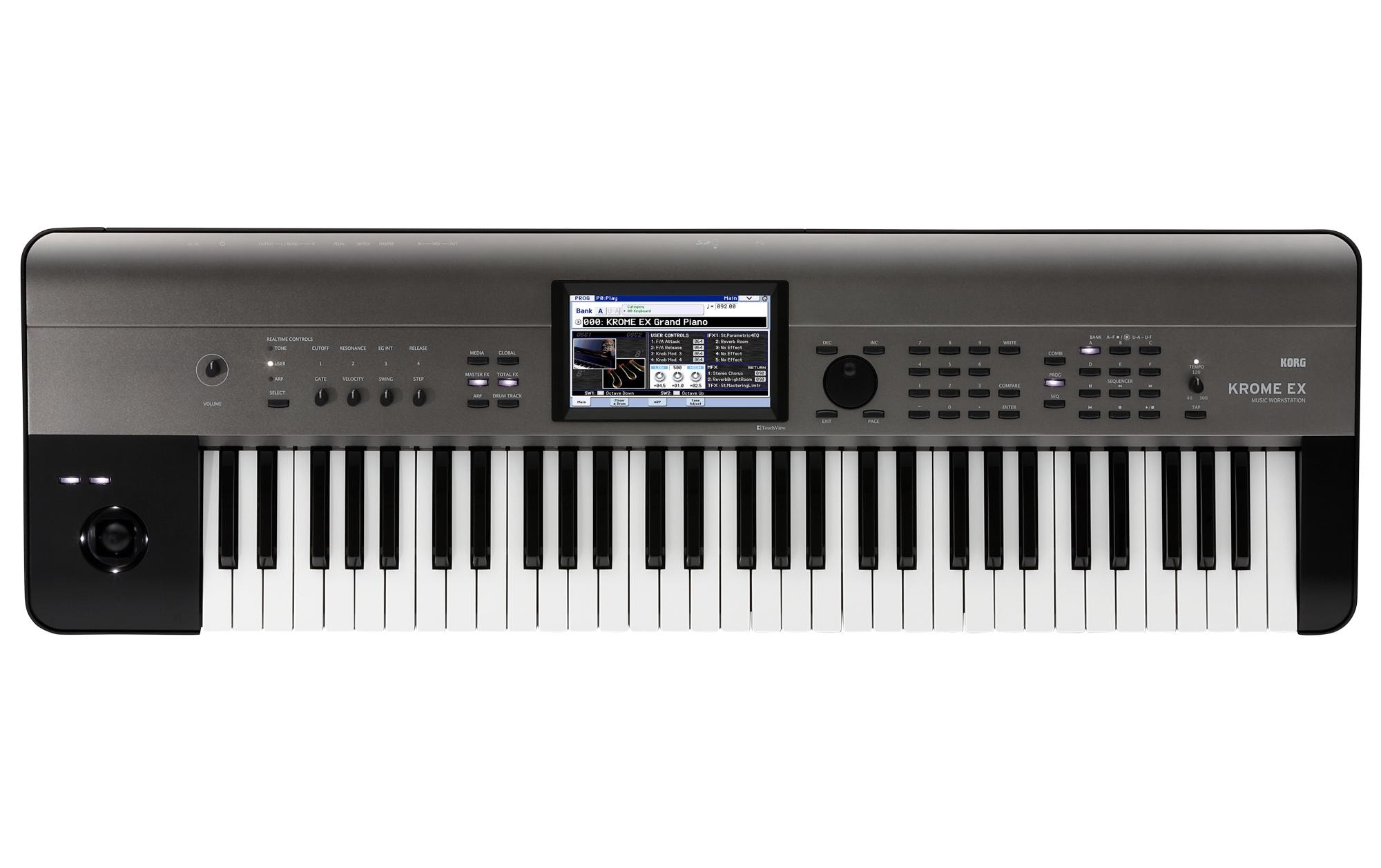 Workstation KROME EX 61<br>Synthesizer Workstation mit 61 Tasten