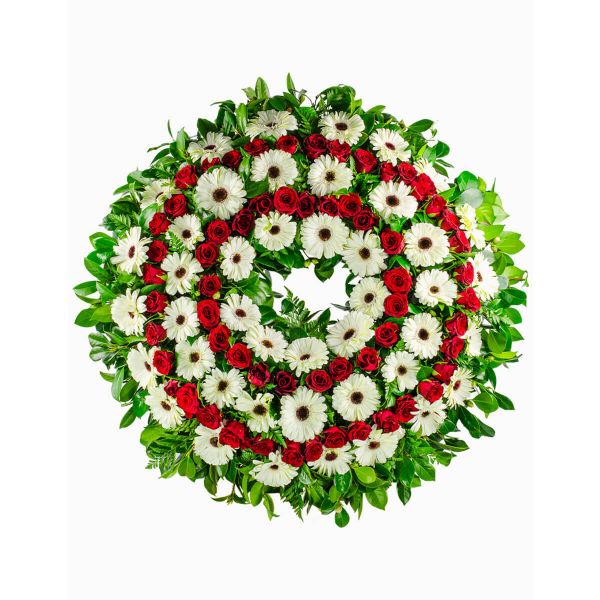 Flores no Cais Coroa de Funeral #8 (Excellent)