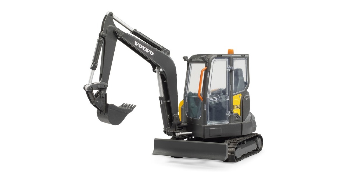 bruderVolvo Compact graafmachine ECR40 Modelvoertuig  (02465)