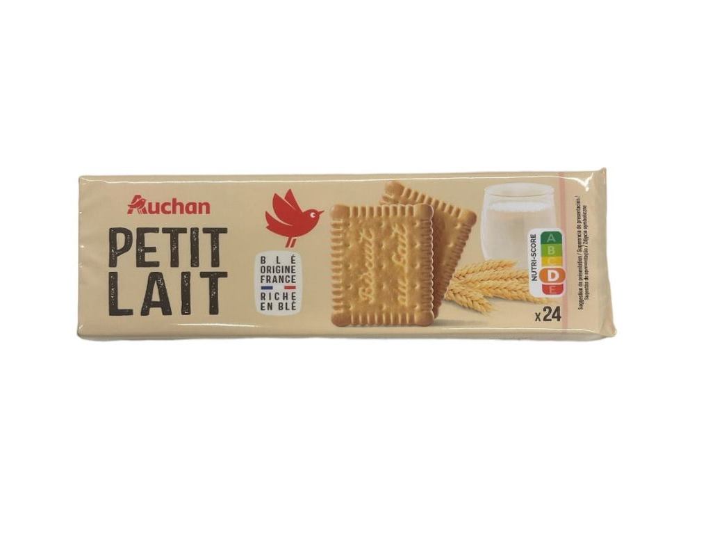 BOLACHA AUCHAN LEITE 24UN 175G