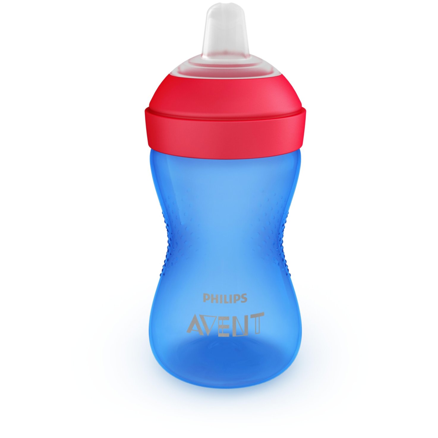 Philips Avent Schnabelbecher mit weichem Trinkschnabel 300ml 9m+ Blau/Rot