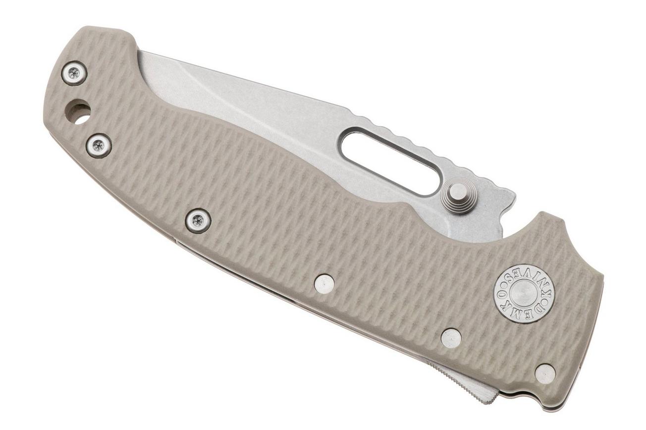 Demko Knives MG AD20S Shark-Lock, MagnaCut Clip Point MGAD20S-MAG-PT-G10 Tan G10, zakmes