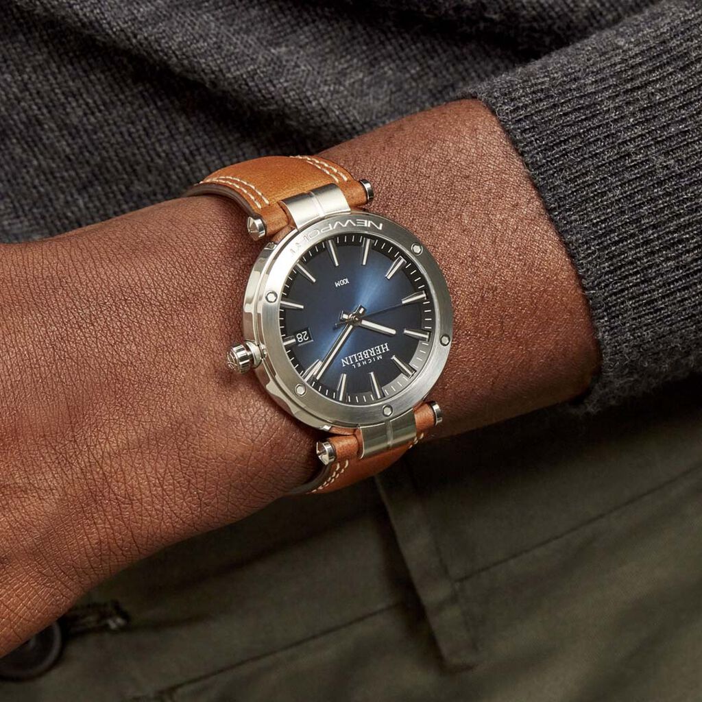 Montre Michel Herbelin Newport Bleu