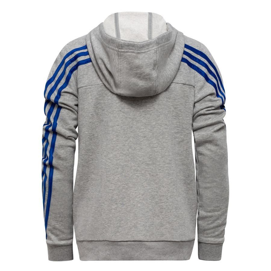 adidas Survêtement 3-Stripes - Gris/Bleu Enfant