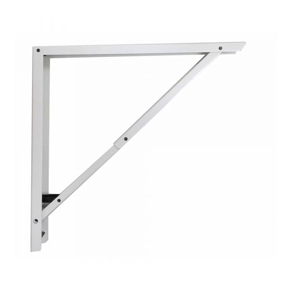 Fepre Esquadro de Aço Dobrável Abat-plan Branco 40X40CM - ELK87589