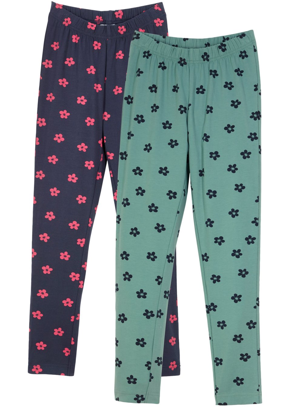 Lot de 2 leggings fille