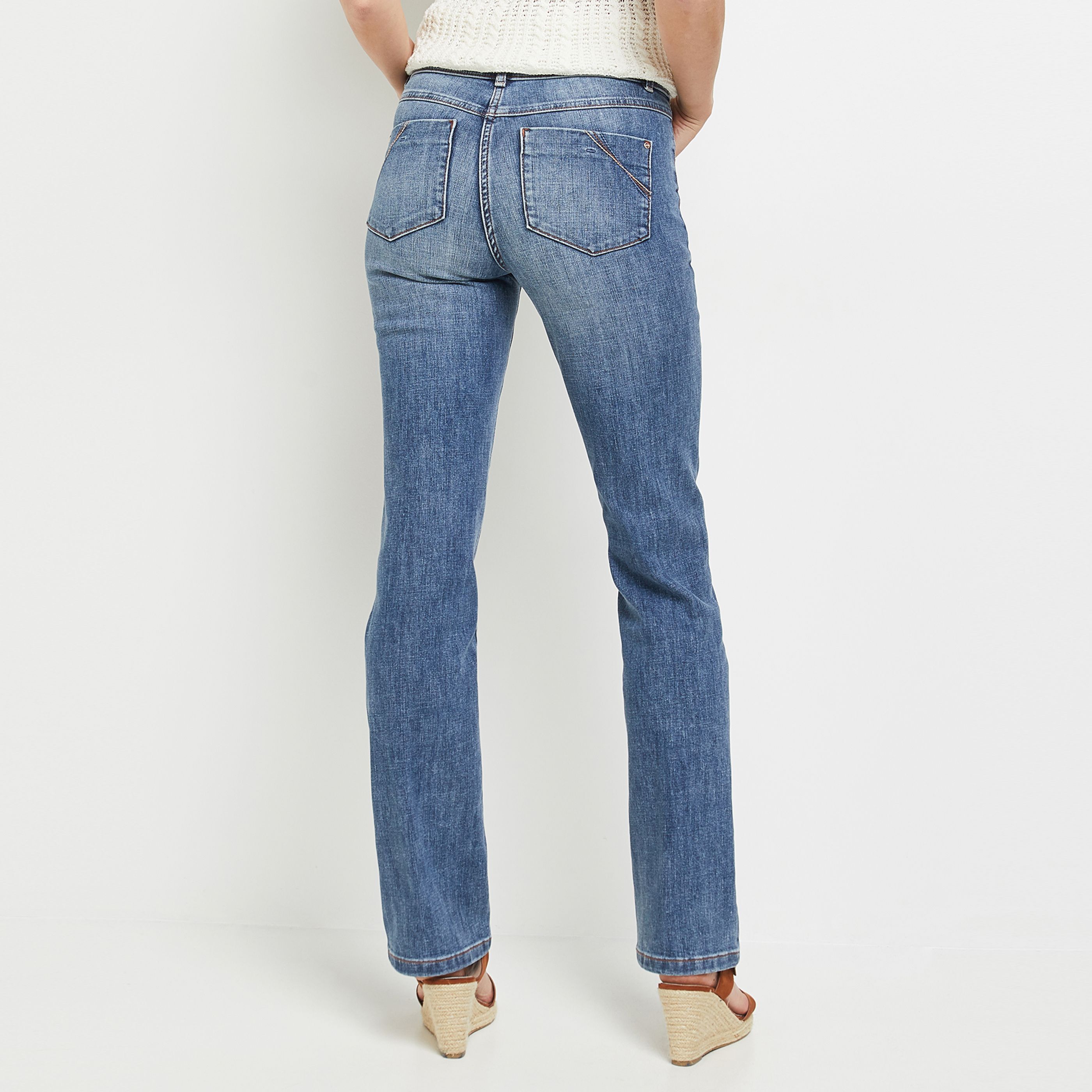 Jean droit NEWYORK femme - STONE