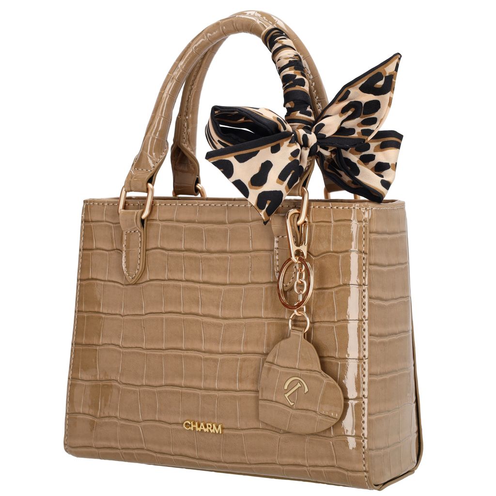 Charm London Knightsbridge Handtas S Taupe