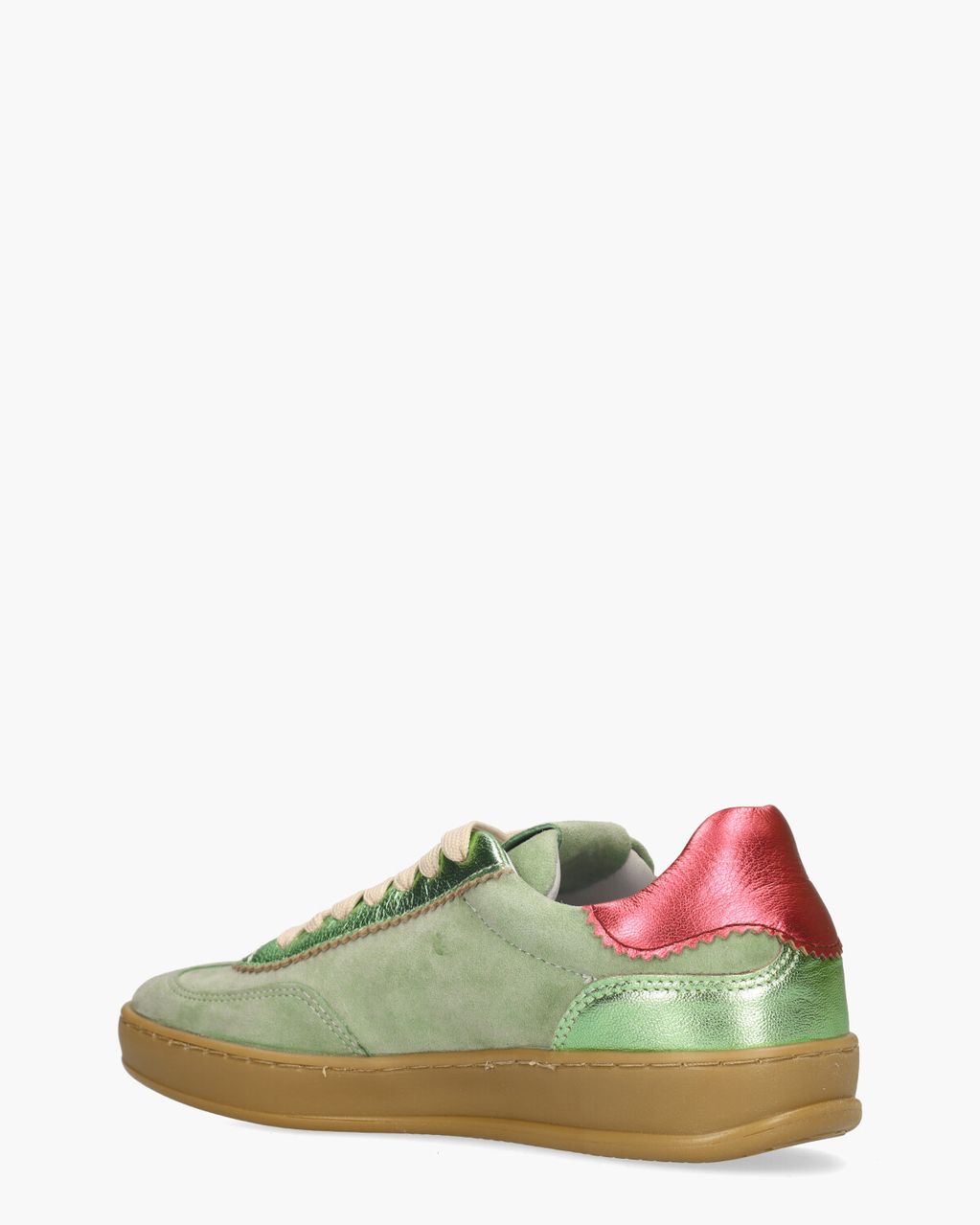 Si Willeke Groen/Roze Damessneakers