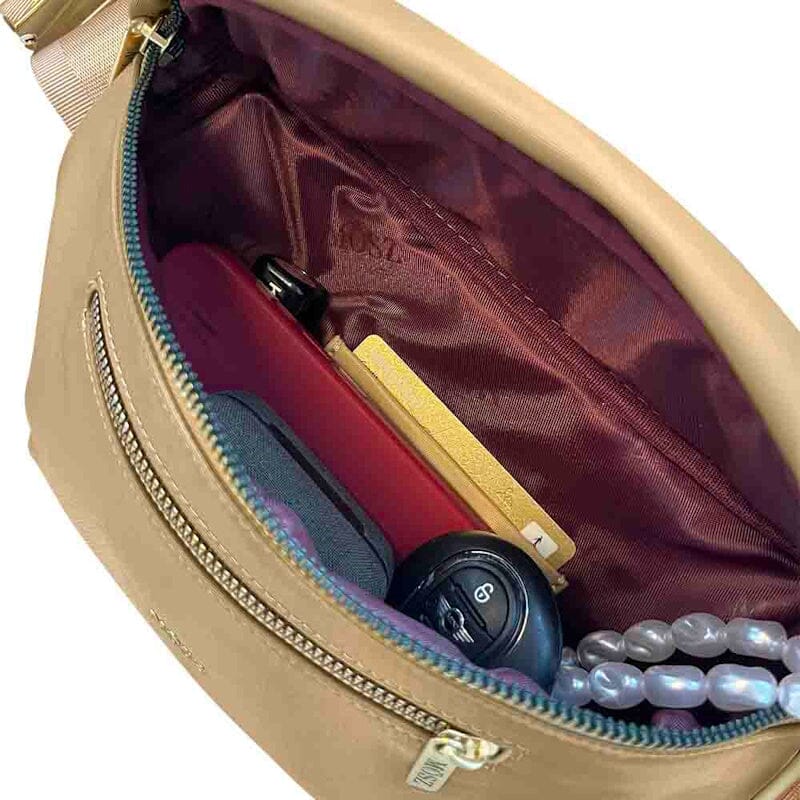 MŌSZ Jessy Heup- / Crossbody Tas Cuban Sand
