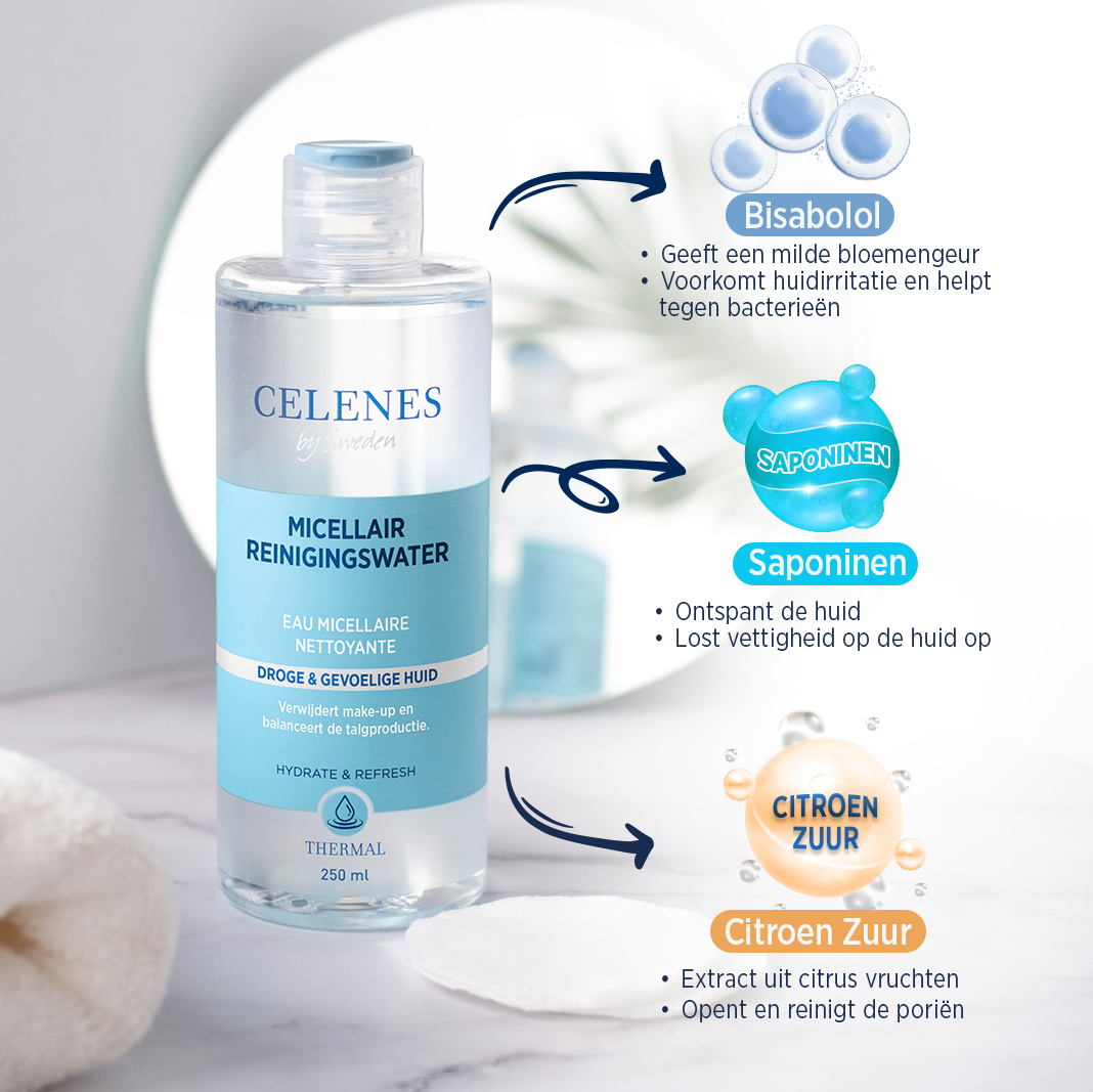Celenes Thermal Micellair Water Dry/Sens (250 ml)