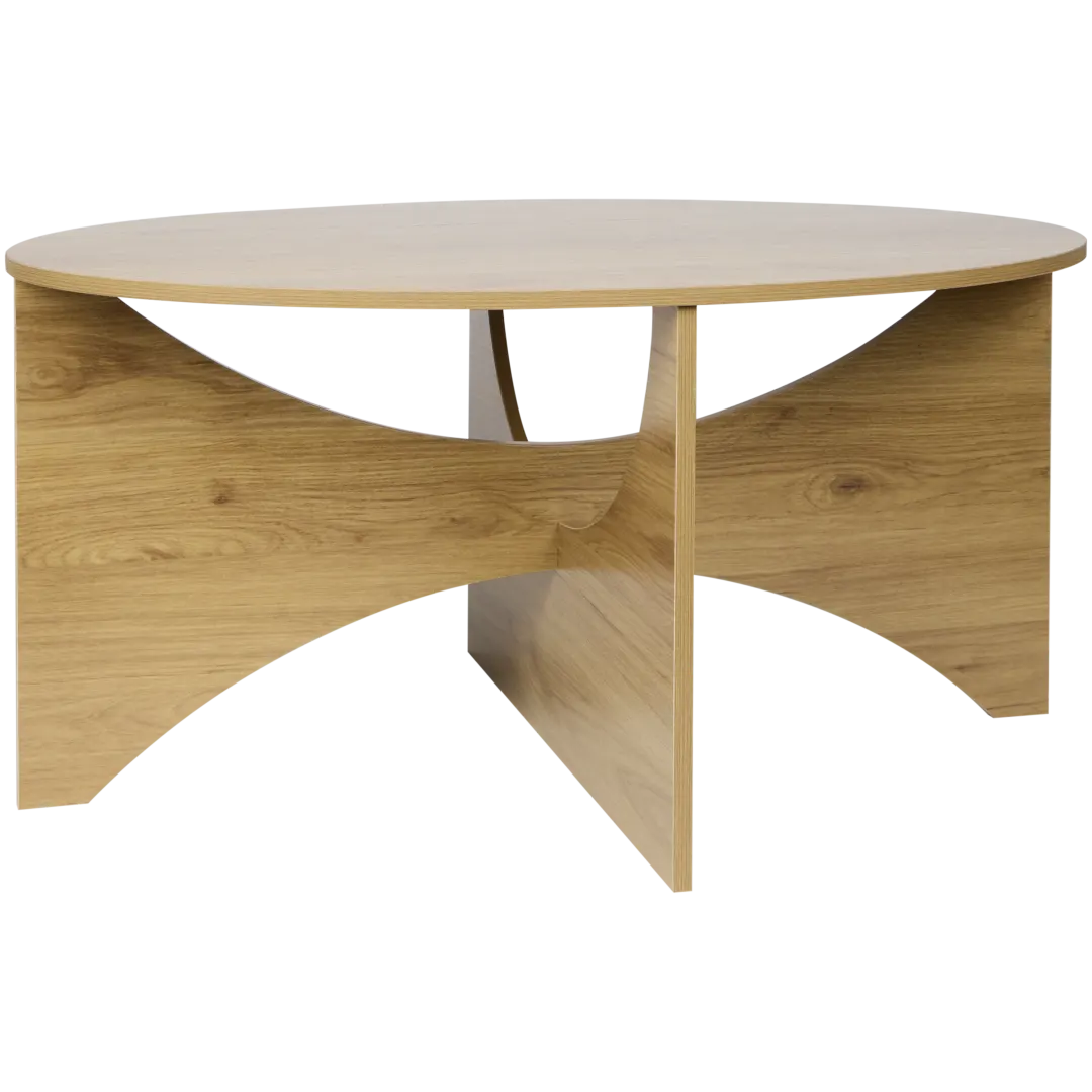 Table basse ovale