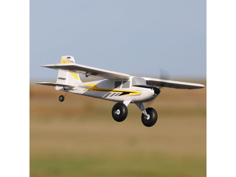 E-flite Motorflugzeug UMX Timber X 570 mm BNF Basic STOL Flugzeug mit Spektrum SAFE Select Fluglagenschutz