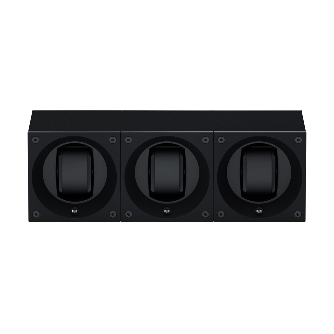 SwissKubik Masterbox Carbon - 3 Uhren
