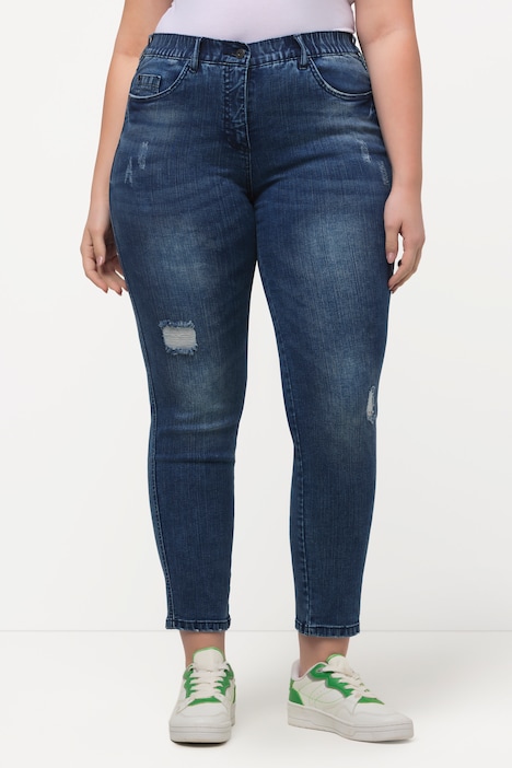 Jeans Sarah, Destroy-Effekte, schmale 5-Pocket-Form