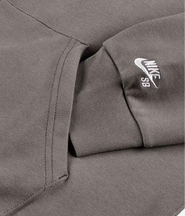 Nike SB Chest Logo Zip-Hoodie (cave stone white)