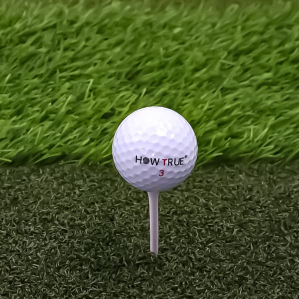 INF golftees, golftees i bulk, golftilbehør 10-pakning Slitesterkt bambusmateriale
