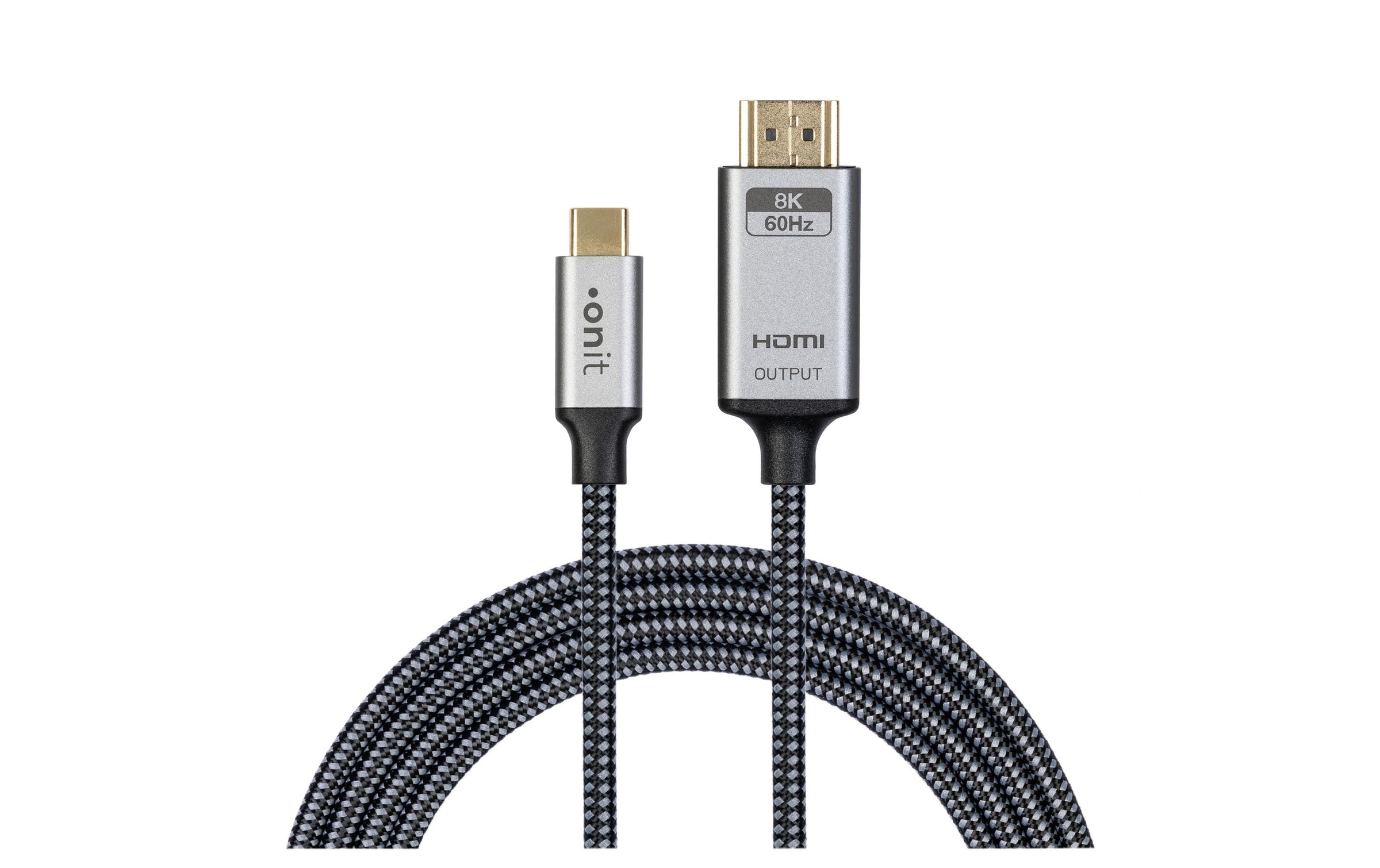onit USB-Kabel »USB Type-C - HDMI, 2 m« 200 cm