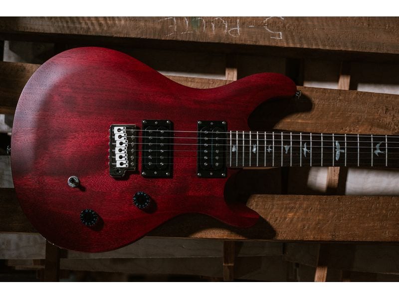 PRS Guitars E-Gitarre SE CE 24 Standard Satin Vintage Cherr Moderne Ausgabe der Allzweck-Gitarre