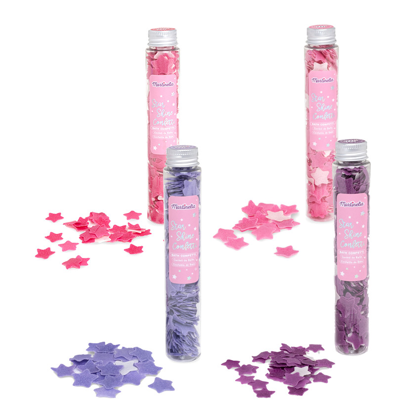 Confettis de bain parfumés en forme d'étoiles (modèle aléatoire)