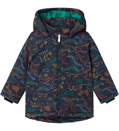 Name It Steppjacke - NmmMax - Dark Sapphire/Dino Line
