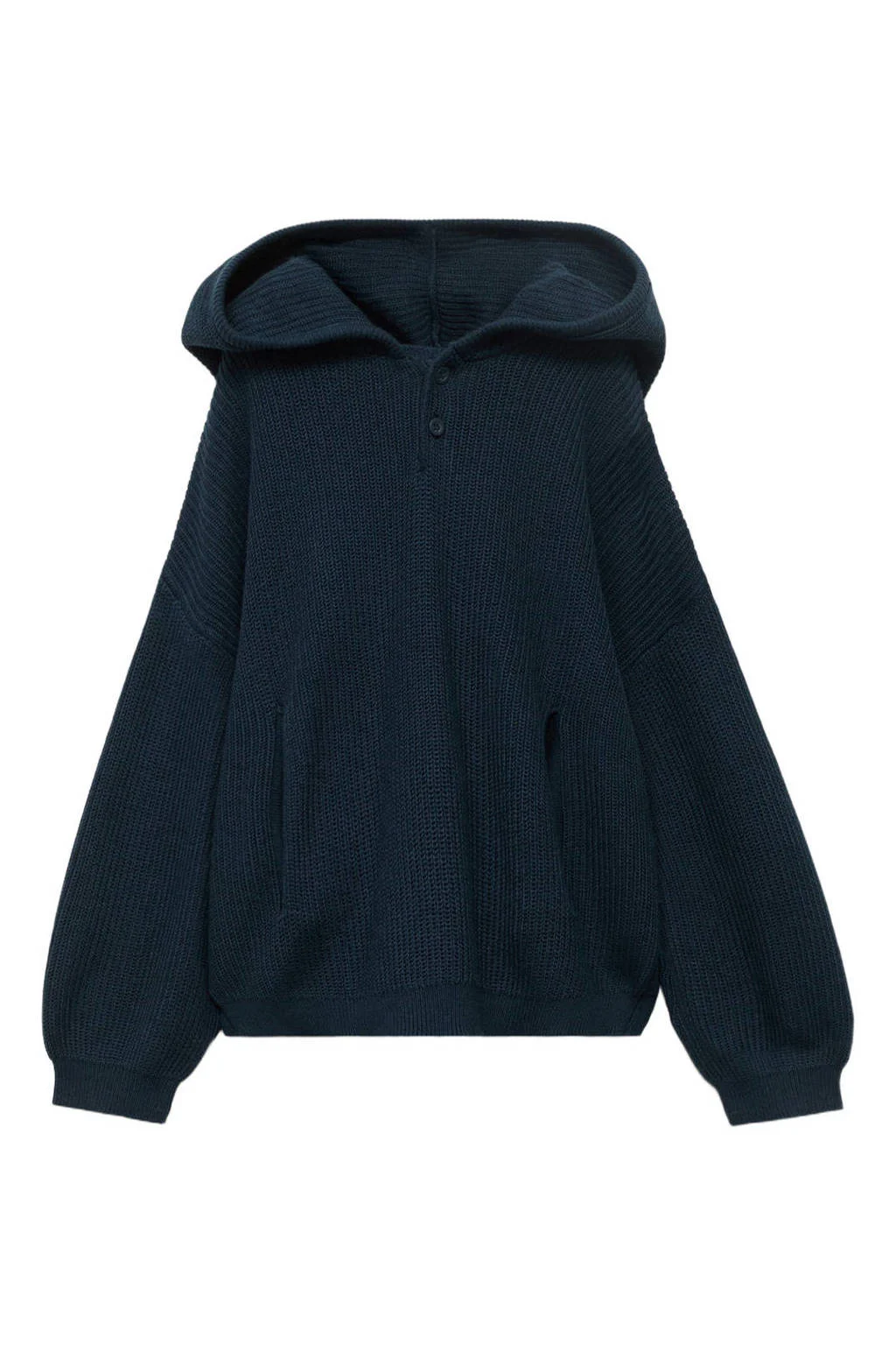 Mango Kids trui marine grof gebreid