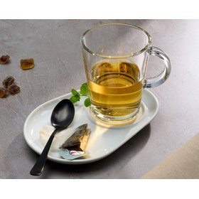 Dessous de tasse BIANCO, ovale