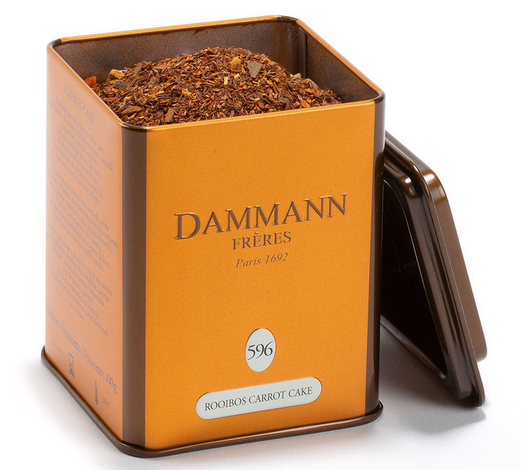 Boite N°596 Rooibos Carrot Cake - 100g - DAMMANN FRÈRES