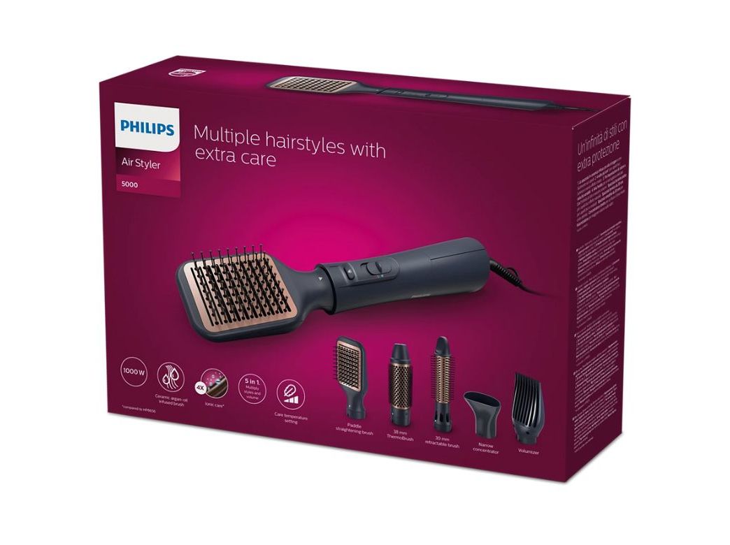 MODELADOR DE CABELO PHILIPS BHA530/00 MULTIFUNÇÕES 5 EM 1