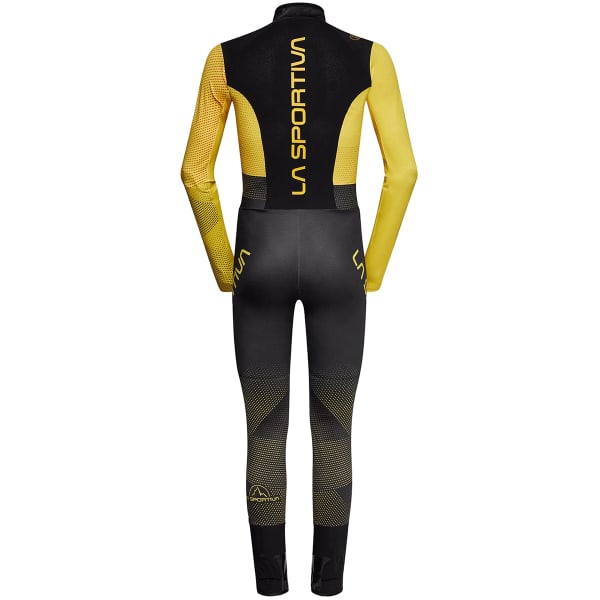 Pantalon ski de randonnée LA SPORTIVA STRATOS VI RACING SUIT BLACK/YELLOW