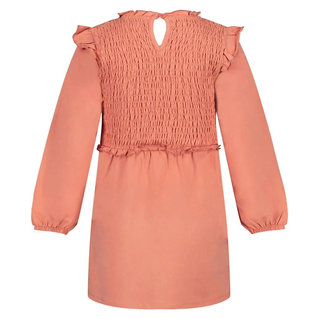 LEVV Little korte jurk oranje