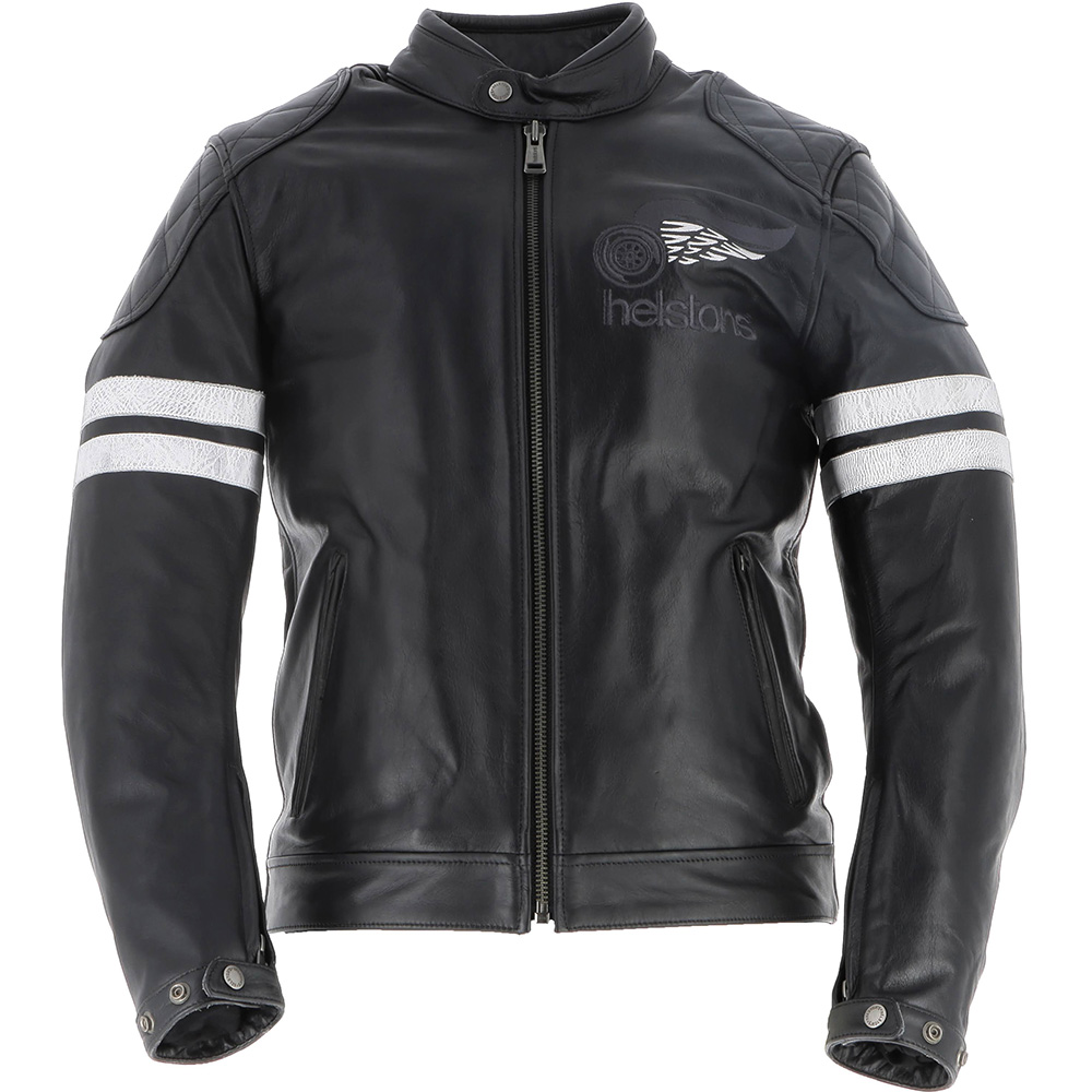 Helstons - Blouson Jake Speed Cuir Buffalo Noir