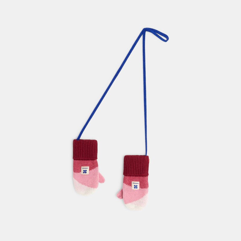 Moufles bébé fille maille tricot calcite rose Catimini Rose