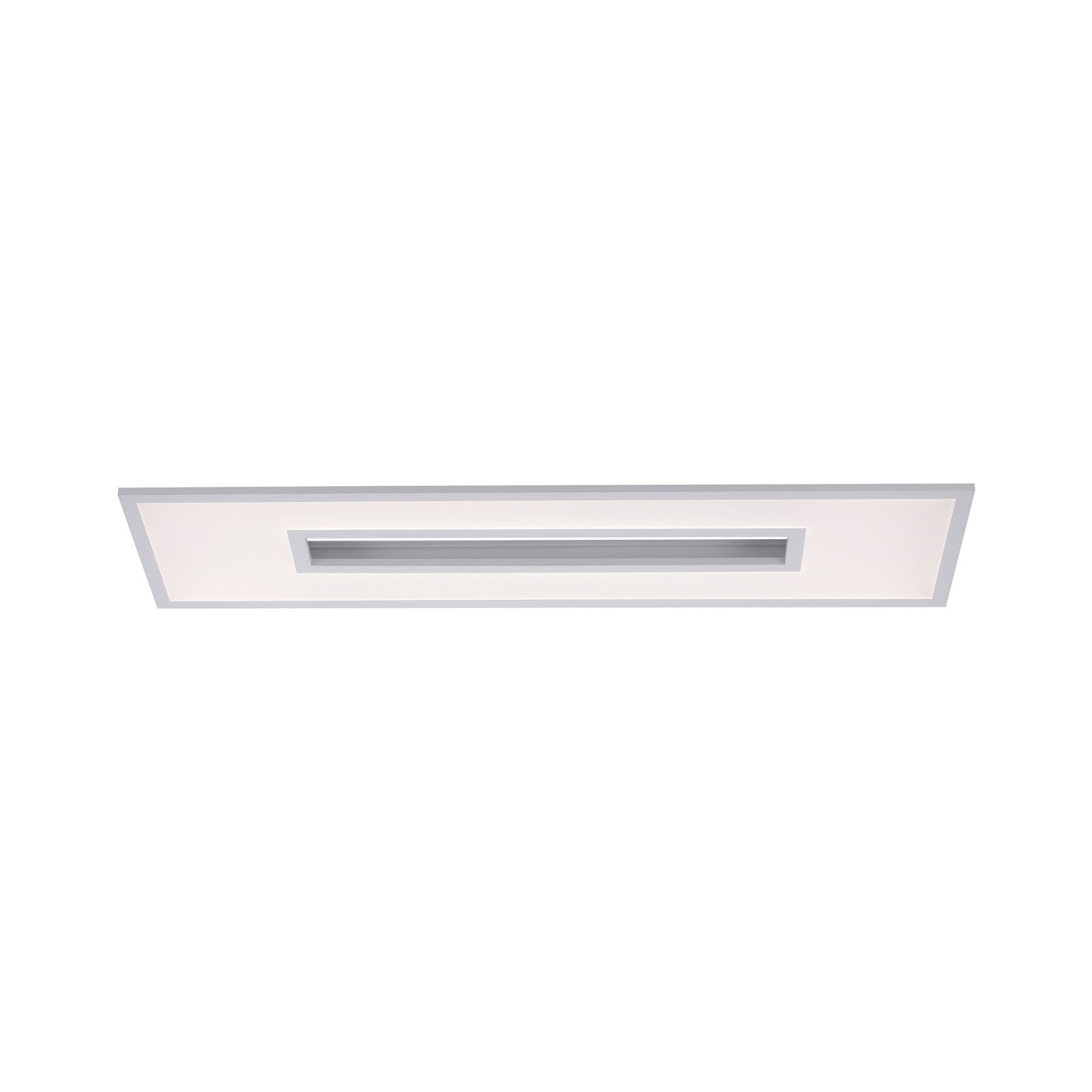 Deckenleuchte Recess 100x29,5 cm Alu
