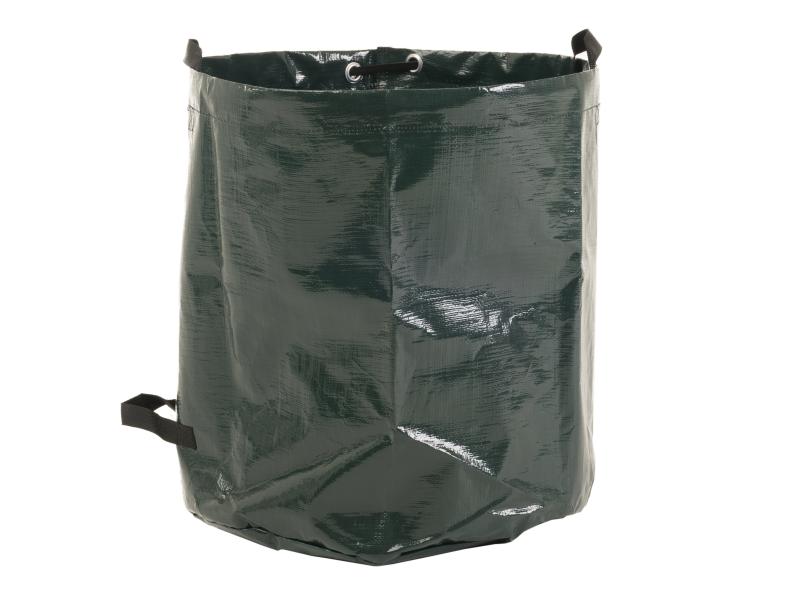 Windhager Gartensack selbststehend, 80l Selbststehender Gartensack für Lagerung und Transport von Gartenabfällen