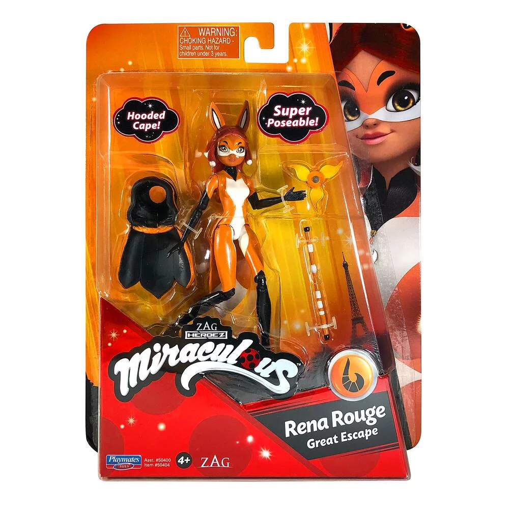 MIRACULOUS MINI-POUPÉE 12 CM - RENA ROUGE