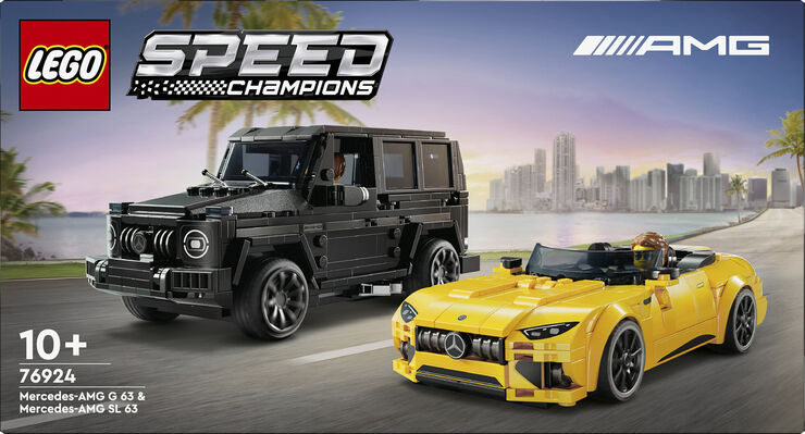 Lego Mercedes-AMG G 63 og Mercedes-AMG SL 63