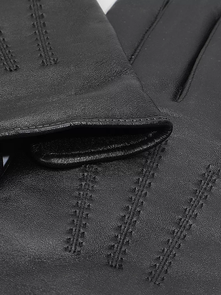 BOSS Lederhandschuhe  HAINZ schwarz
