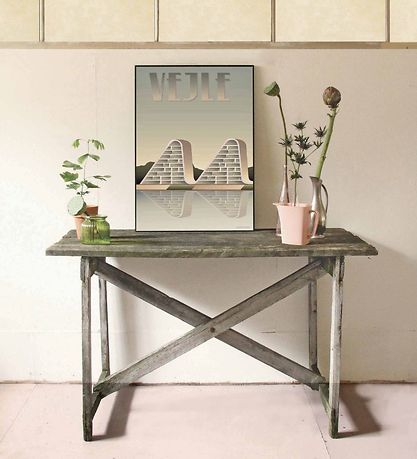 Vissevasse Poster - 50x70 - Vejle - Wellen